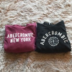 Abercrombie Women Hoodies, Small and Extra Small, Bundle